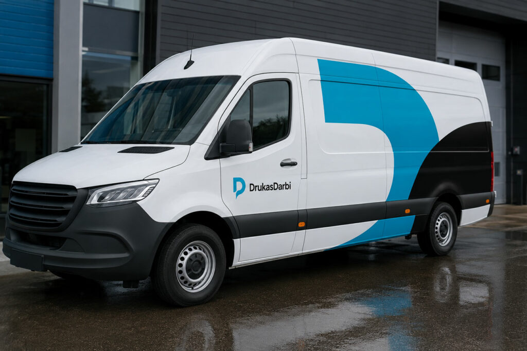 Drukas darbi transporta aplimesanai