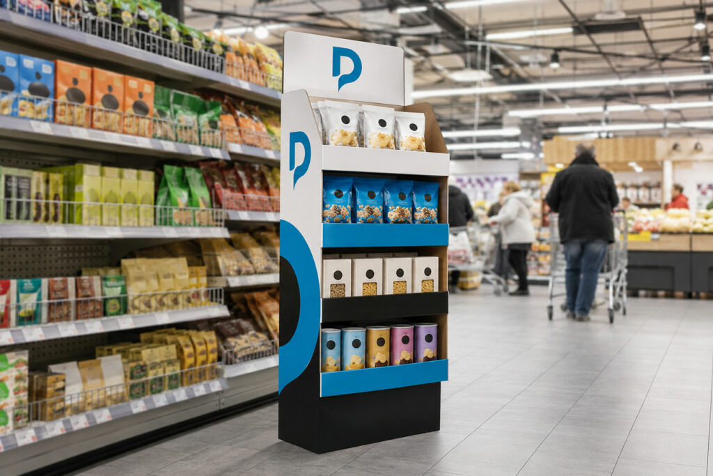 POS un POP materiali Kartona Stendi